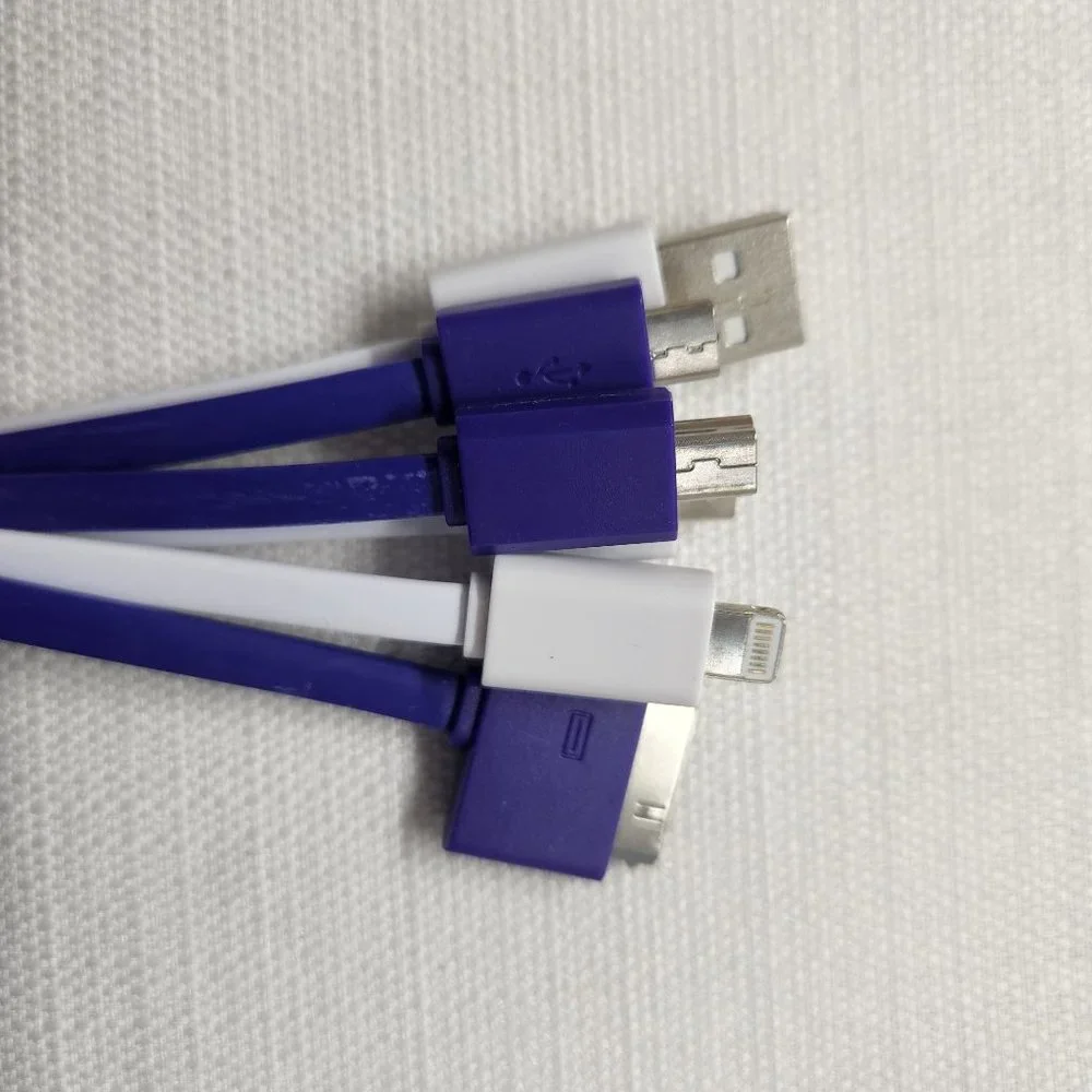 6 in 1 USB Charging Cable Universal Multi Function Cell Phone Charger Cord